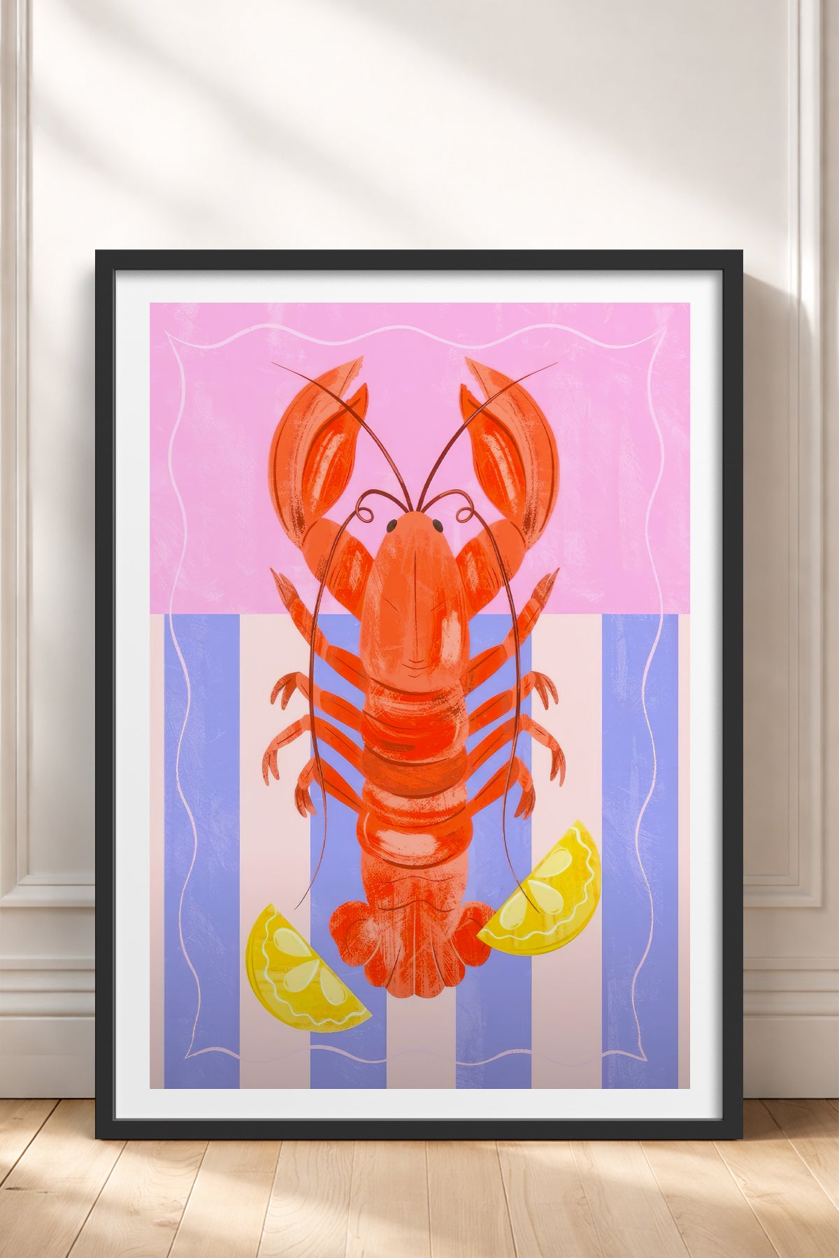 HOMEPACK Ahşap Çerçeveli Tablo Çerçeveli Poster Sanatsal Modern Duvar Dekoru TK-733