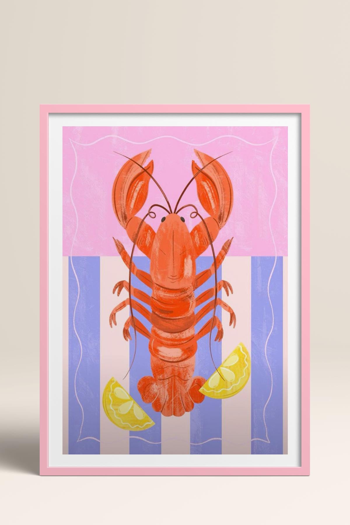 HOMEPACK Ahşap Çerçeveli Tablo Çerçeveli Poster Sanatsal Modern Duvar Dekoru TK-733