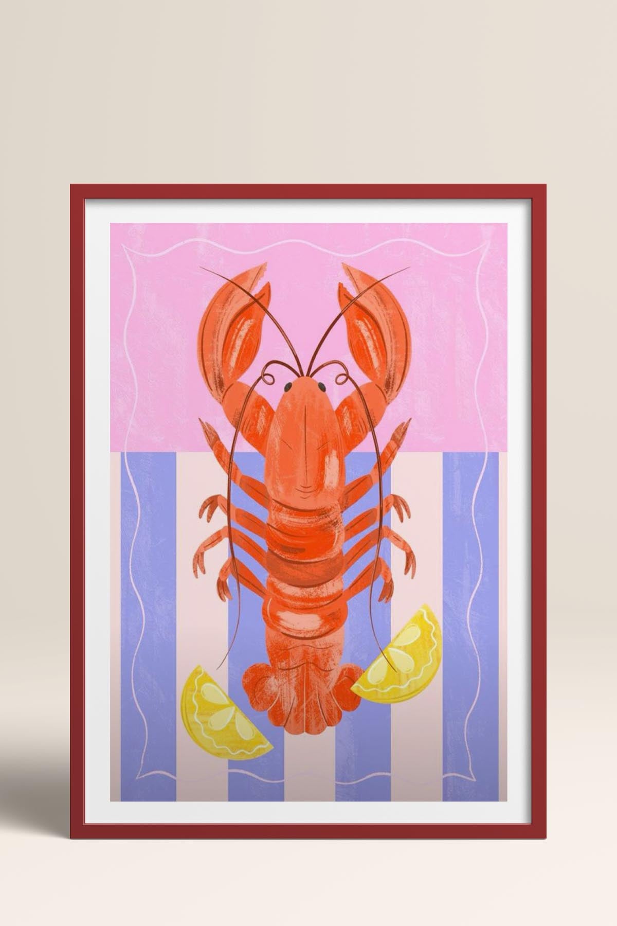 HOMEPACK Ahşap Çerçeveli Tablo Çerçeveli Poster Sanatsal Modern Duvar Dekoru TK-733