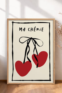 HOMEPACK Ahşap Çerçeveli Tablo Çerçeveli Poster Sanatsal Modern Duvar Dekoru TK-734