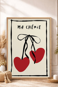 HOMEPACK Ahşap Çerçeveli Tablo Çerçeveli Poster Sanatsal Modern Duvar Dekoru TK-734
