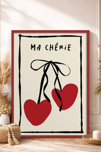 HOMEPACK Ahşap Çerçeveli Tablo Çerçeveli Poster Sanatsal Modern Duvar Dekoru TK-734