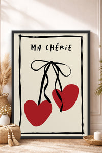HOMEPACK Ahşap Çerçeveli Tablo Çerçeveli Poster Sanatsal Modern Duvar Dekoru TK-734
