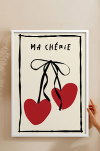 HOMEPACK Ahşap Çerçeveli Tablo Çerçeveli Poster Sanatsal Modern Duvar Dekoru TK-734
