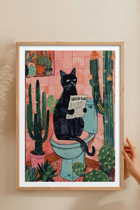 HOMEPACK Ahşap Çerçeveli Tablo Çerçeveli Poster Sanatsal Modern Duvar Dekoru TK-738