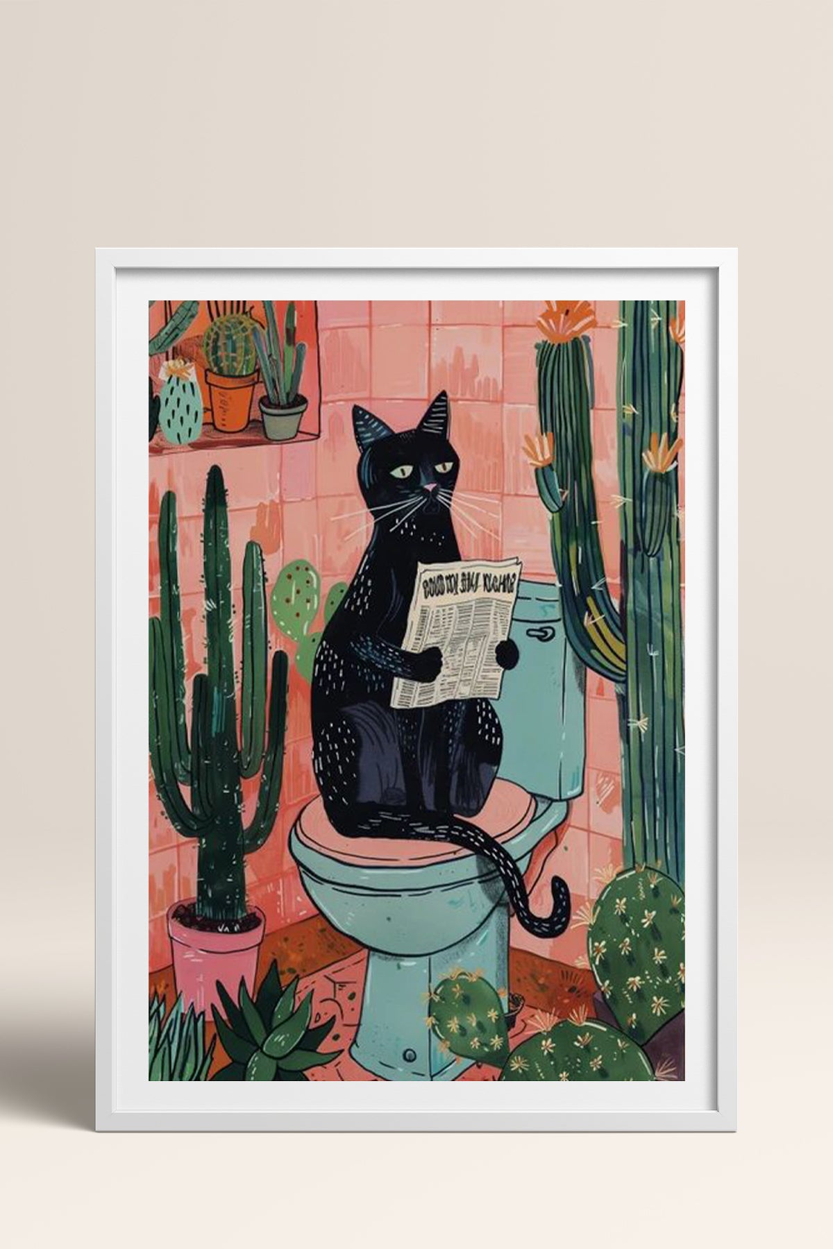 HOMEPACK Ahşap Çerçeveli Tablo Çerçeveli Poster Sanatsal Modern Duvar Dekoru TK-738