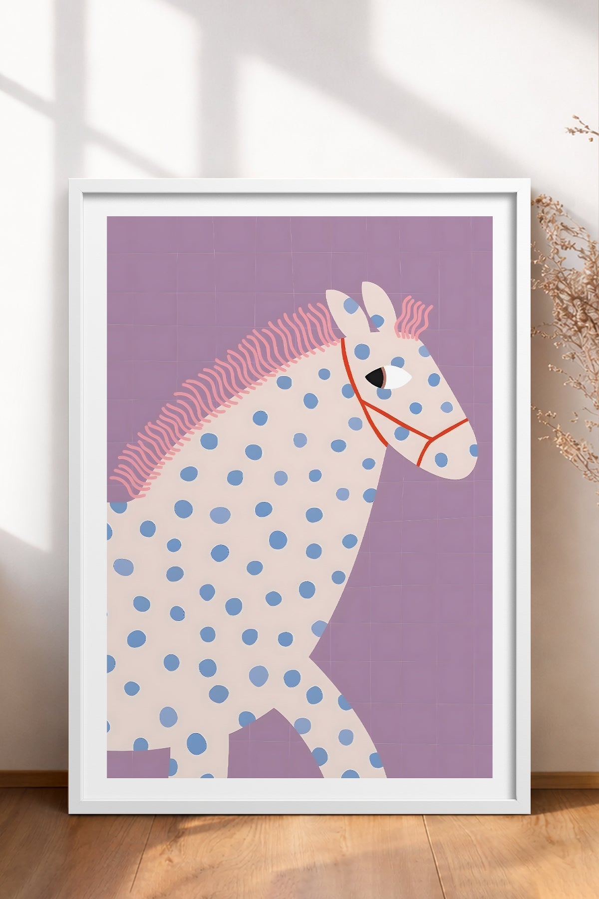 HOMEPACK Ahşap Çerçeveli Tablo Çerçeveli Poster Sanatsal Modern Duvar Dekoru TK-739