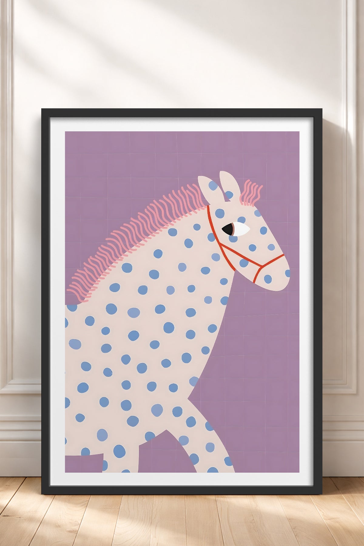 HOMEPACK Ahşap Çerçeveli Tablo Çerçeveli Poster Sanatsal Modern Duvar Dekoru TK-739