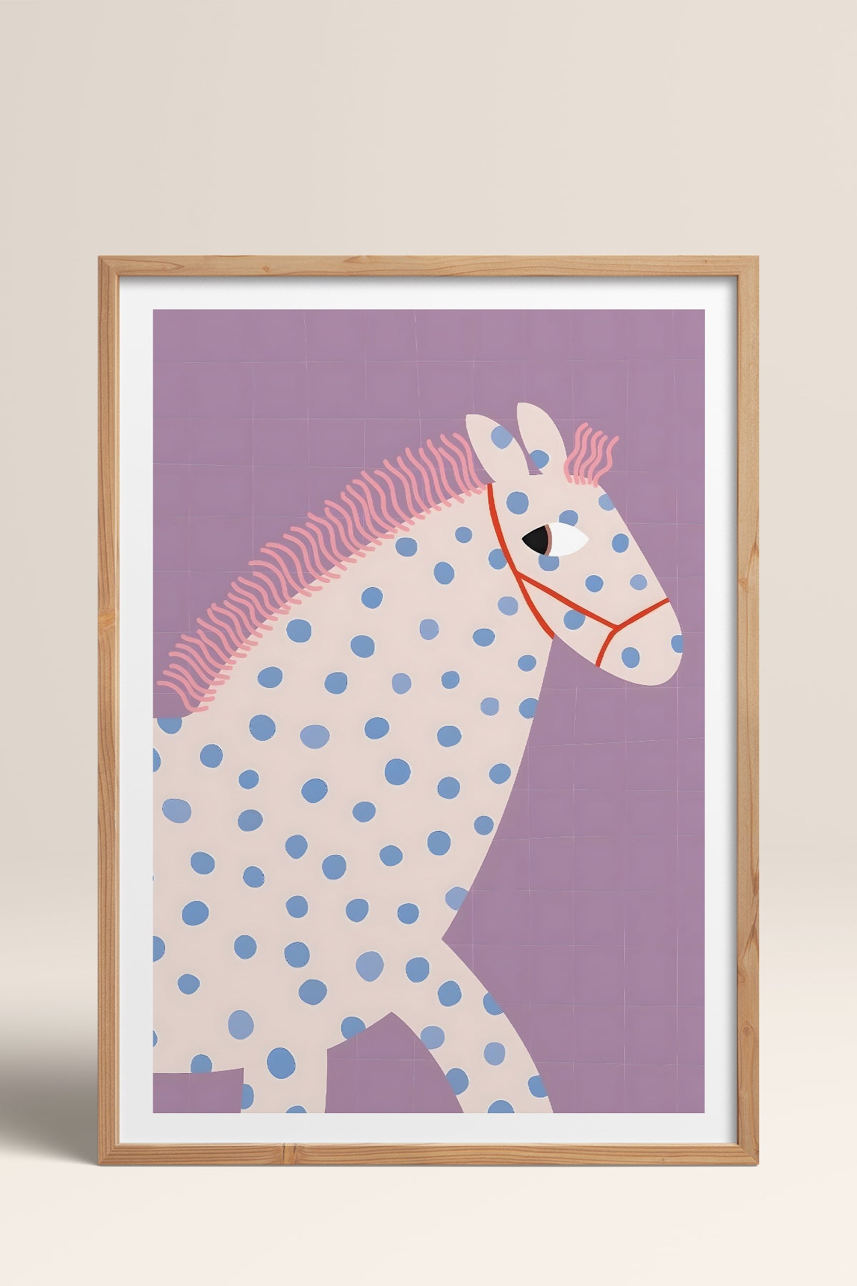 HOMEPACK Ahşap Çerçeveli Tablo Çerçeveli Poster Sanatsal Modern Duvar Dekoru TK-739