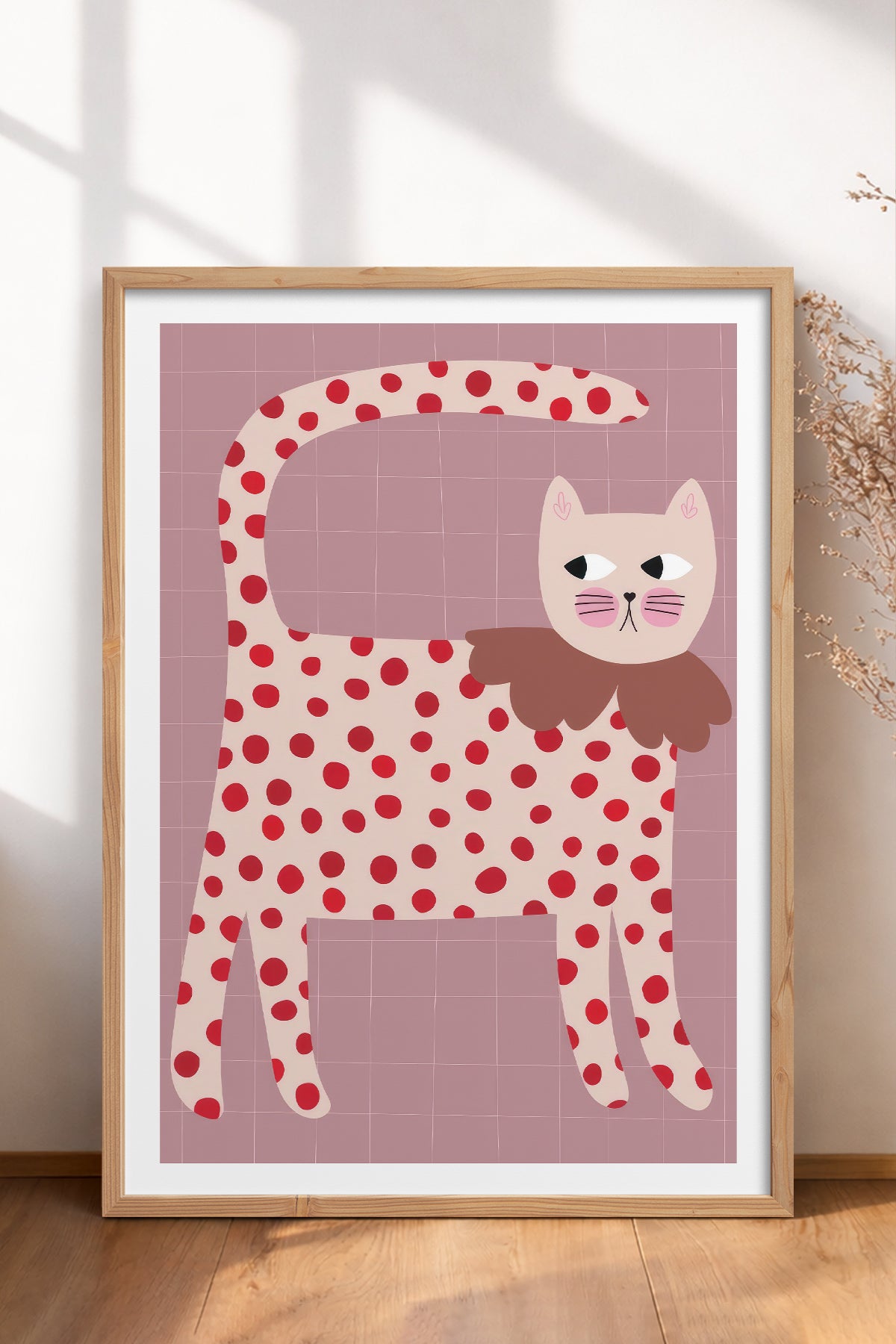 HOMEPACK Ahşap Çerçeveli Tablo Çerçeveli Poster Sanatsal Modern Duvar Dekoru TK-740