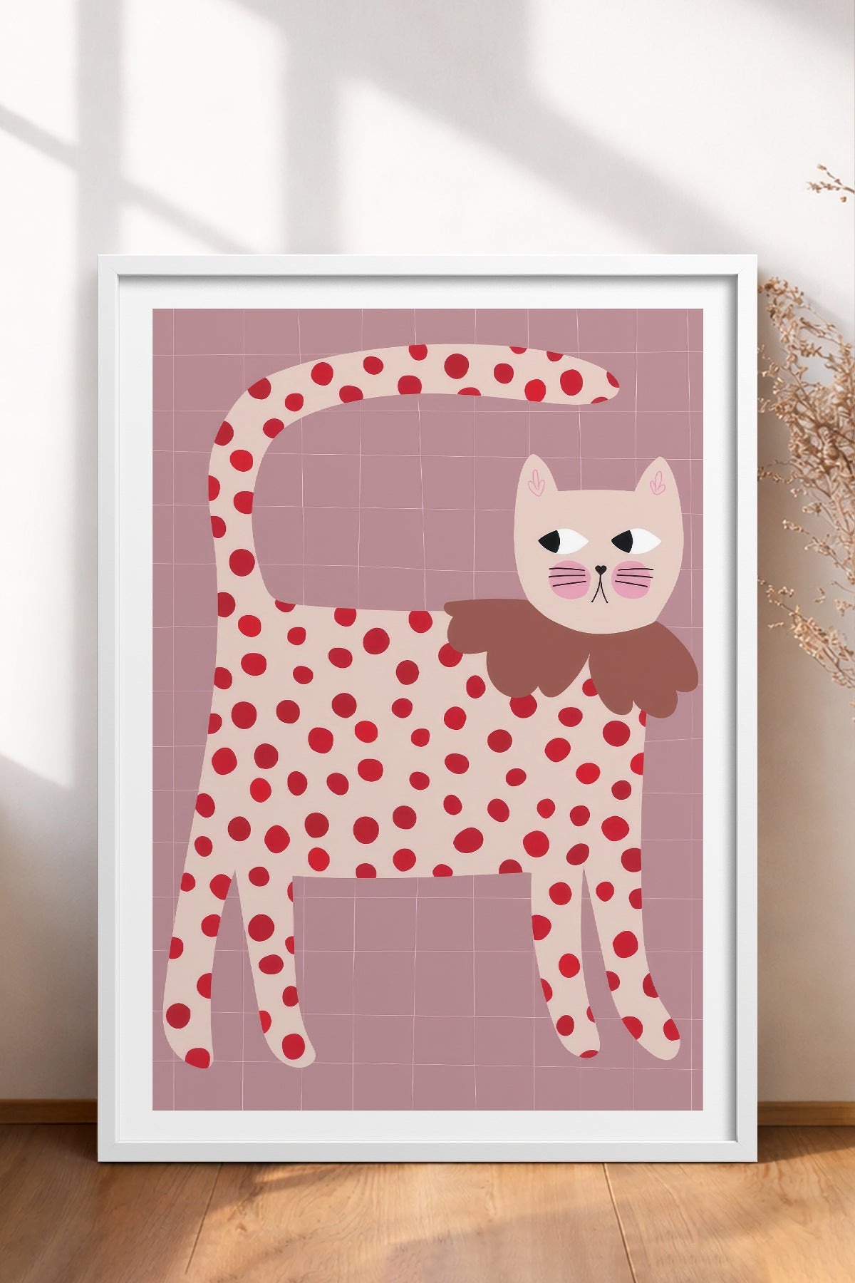HOMEPACK Ahşap Çerçeveli Tablo Çerçeveli Poster Sanatsal Modern Duvar Dekoru TK-740