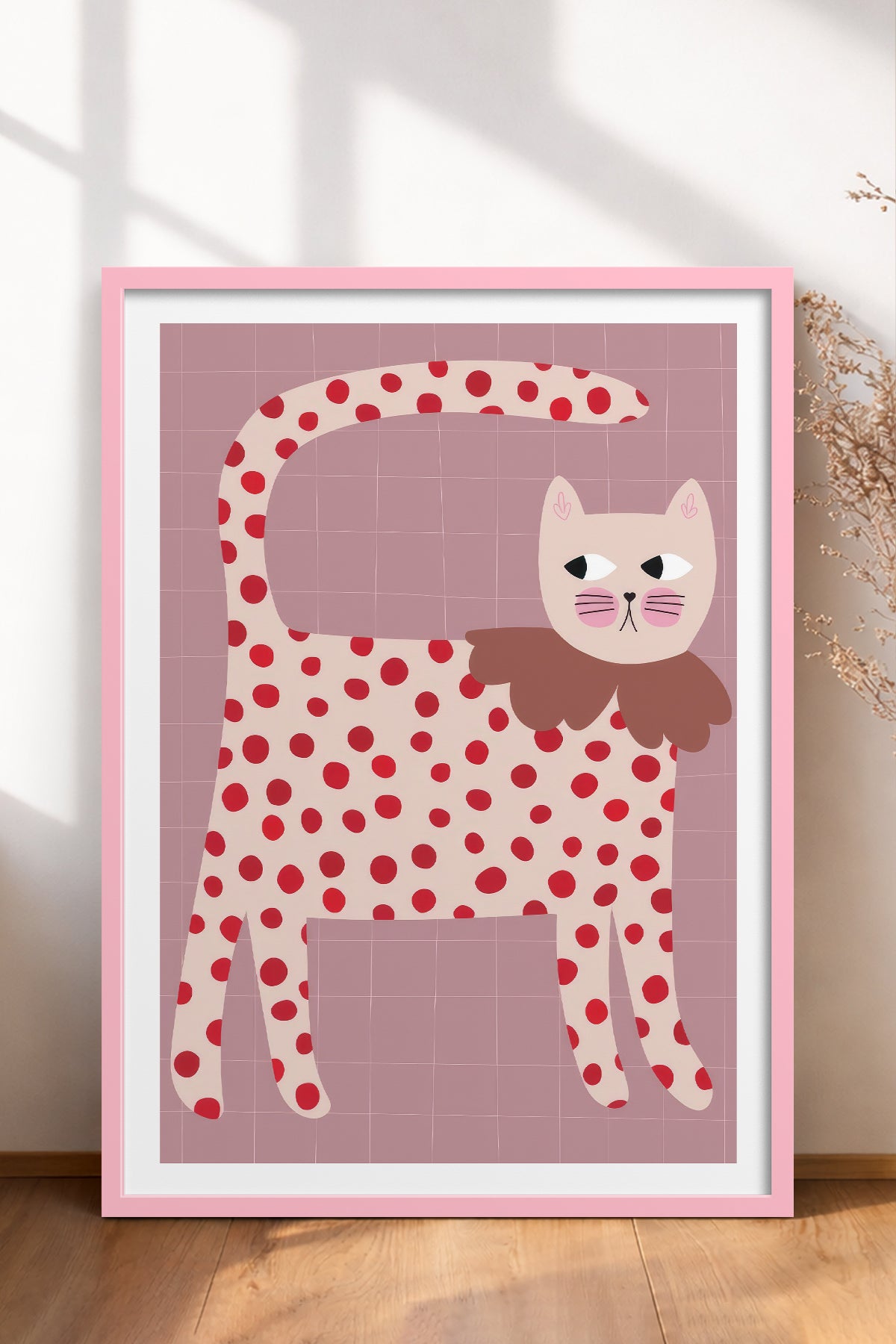 HOMEPACK Ahşap Çerçeveli Tablo Çerçeveli Poster Sanatsal Modern Duvar Dekoru TK-740
