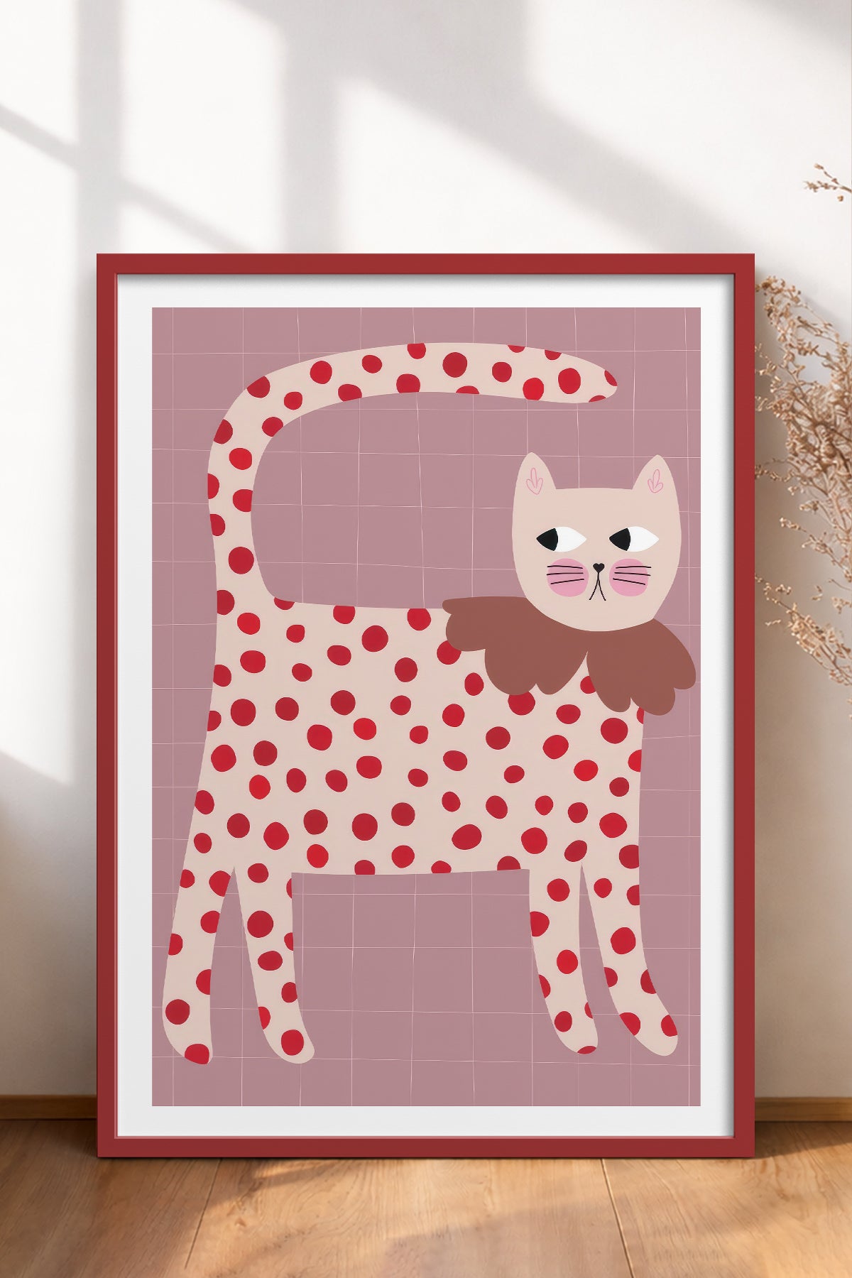 HOMEPACK Ahşap Çerçeveli Tablo Çerçeveli Poster Sanatsal Modern Duvar Dekoru TK-740