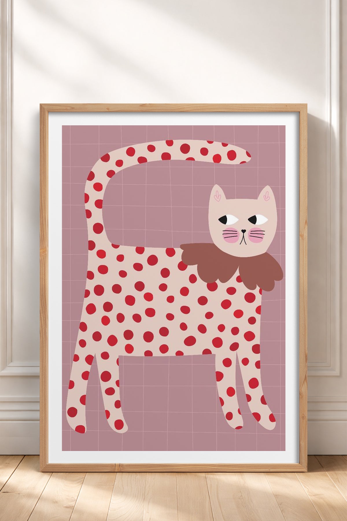 HOMEPACK Ahşap Çerçeveli Tablo Çerçeveli Poster Sanatsal Modern Duvar Dekoru TK-740