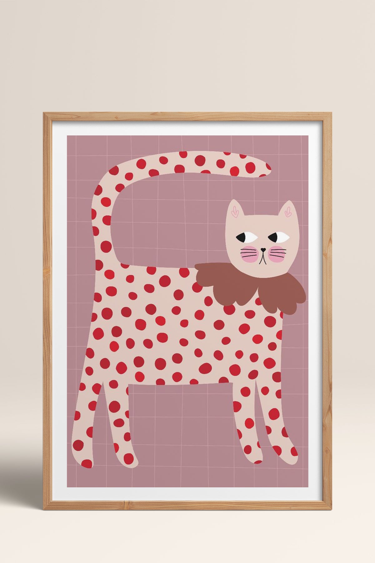 HOMEPACK Ahşap Çerçeveli Tablo Çerçeveli Poster Sanatsal Modern Duvar Dekoru TK-740