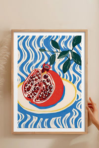 HOMEPACK Ahşap Çerçeveli Tablo Çerçeveli Poster Sanatsal Modern Duvar Dekoru TK-744