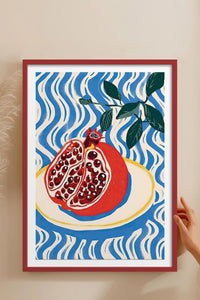 HOMEPACK Ahşap Çerçeveli Tablo Çerçeveli Poster Sanatsal Modern Duvar Dekoru TK-744