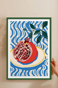 HOMEPACK Ahşap Çerçeveli Tablo Çerçeveli Poster Sanatsal Modern Duvar Dekoru TK-744