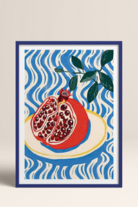 HOMEPACK Ahşap Çerçeveli Tablo Çerçeveli Poster Sanatsal Modern Duvar Dekoru TK-744