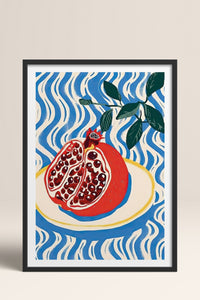 HOMEPACK Ahşap Çerçeveli Tablo Çerçeveli Poster Sanatsal Modern Duvar Dekoru TK-744