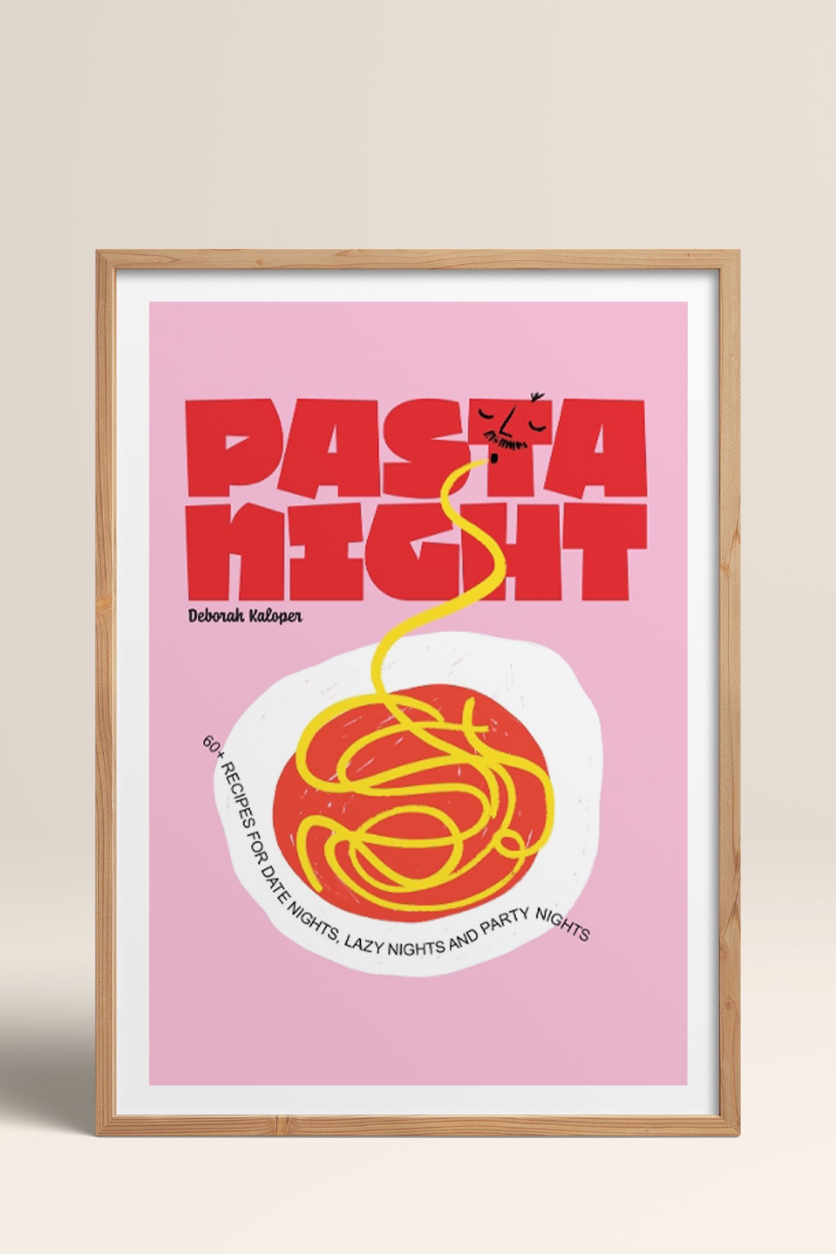 HOMEPACK Ahşap Çerçeveli Tablo Çerçeveli Poster Sanatsal Modern Duvar Dekoru TK-745