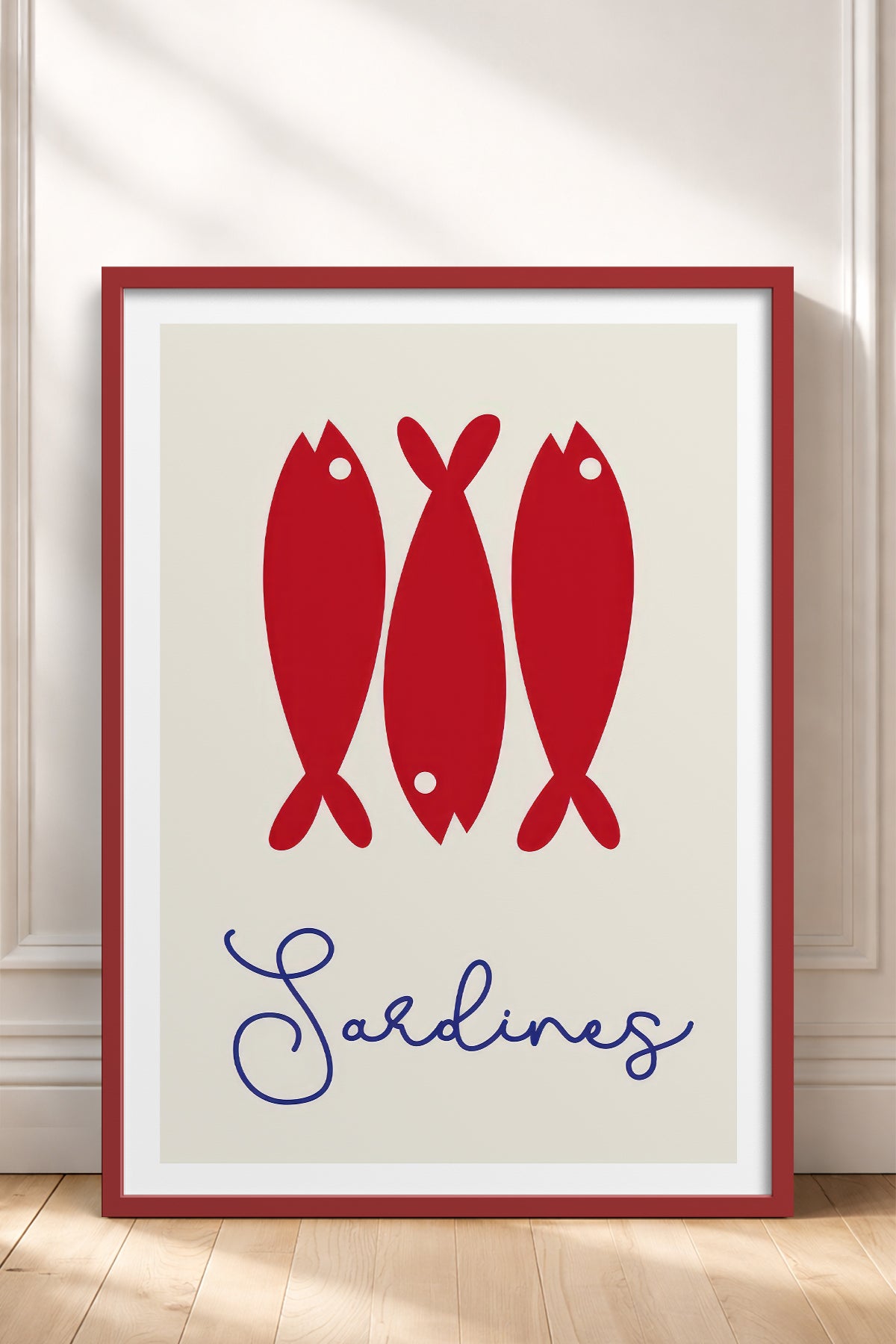 HOMEPACK Ahşap Çerçeveli Tablo Çerçeveli Poster Sanatsal Modern Duvar Dekoru TK-749