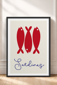 HOMEPACK Ahşap Çerçeveli Tablo Çerçeveli Poster Sanatsal Modern Duvar Dekoru TK-749