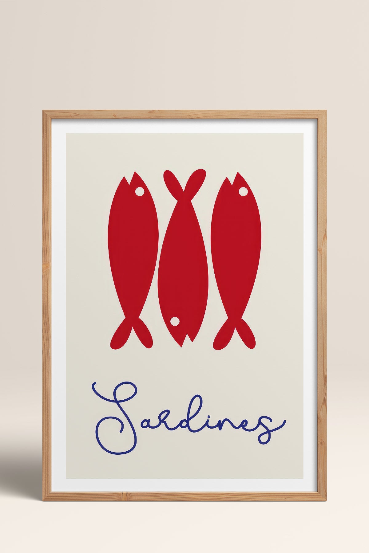 HOMEPACK Ahşap Çerçeveli Tablo Çerçeveli Poster Sanatsal Modern Duvar Dekoru TK-749