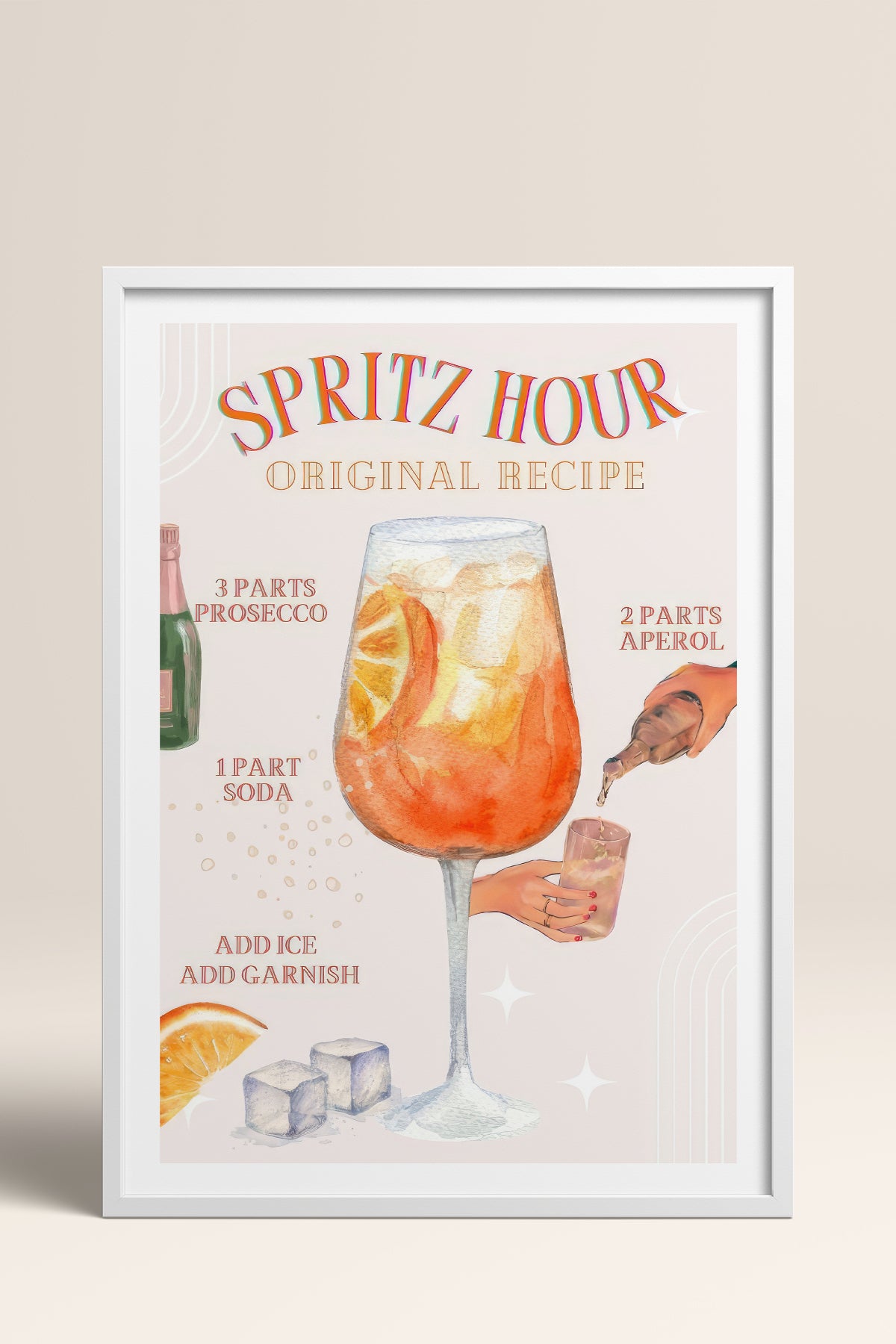 HOMEPACK Ahşap Çerçeveli Tablo Çerçeveli Poster Sanatsal Modern Duvar Dekoru TK-753