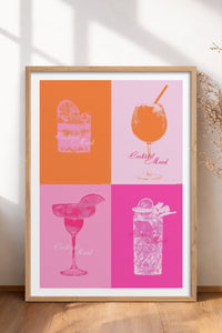 HOMEPACK Ahşap Çerçeveli Tablo Çerçeveli Poster Sanatsal Modern Duvar Dekoru TK-754