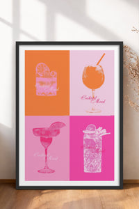 HOMEPACK Ahşap Çerçeveli Tablo Çerçeveli Poster Sanatsal Modern Duvar Dekoru TK-754