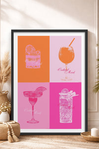 HOMEPACK Ahşap Çerçeveli Tablo Çerçeveli Poster Sanatsal Modern Duvar Dekoru TK-754