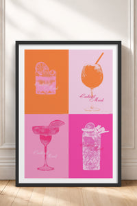 HOMEPACK Ahşap Çerçeveli Tablo Çerçeveli Poster Sanatsal Modern Duvar Dekoru TK-754