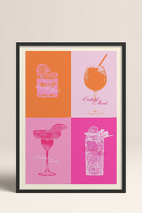 HOMEPACK Ahşap Çerçeveli Tablo Çerçeveli Poster Sanatsal Modern Duvar Dekoru TK-754