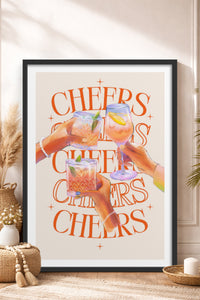 HOMEPACK Ahşap Çerçeveli Tablo Çerçeveli Poster Sanatsal Modern Duvar Dekoru TK-757