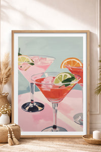 HOMEPACK Ahşap Çerçeveli Tablo Çerçeveli Poster Sanatsal Modern Duvar Dekoru TK-761