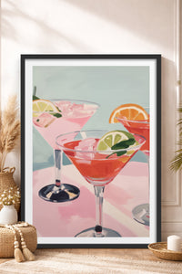 HOMEPACK Ahşap Çerçeveli Tablo Çerçeveli Poster Sanatsal Modern Duvar Dekoru TK-761