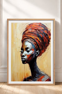 HOMEPACK Ahşap Çerçeveli Tablo Çerçeveli Poster Sanatsal Modern Duvar Dekoru TK-763