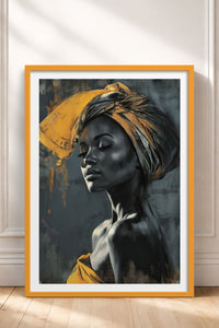 HOMEPACK Ahşap Çerçeveli Tablo Çerçeveli Poster Sanatsal Modern Duvar Dekoru TK-770