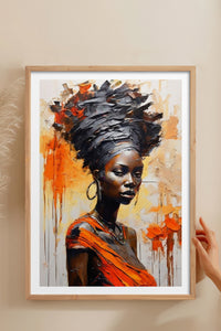 HOMEPACK Ahşap Çerçeveli Tablo Çerçeveli Poster Sanatsal Modern Duvar Dekoru TK-771