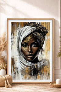 HOMEPACK Ahşap Çerçeveli Tablo Çerçeveli Poster Sanatsal Modern Duvar Dekoru TK-772