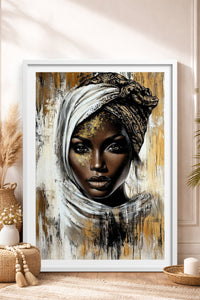 HOMEPACK Ahşap Çerçeveli Tablo Çerçeveli Poster Sanatsal Modern Duvar Dekoru TK-772