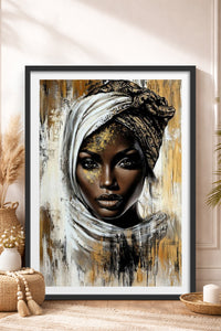 HOMEPACK Ahşap Çerçeveli Tablo Çerçeveli Poster Sanatsal Modern Duvar Dekoru TK-772