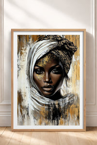 HOMEPACK Ahşap Çerçeveli Tablo Çerçeveli Poster Sanatsal Modern Duvar Dekoru TK-772