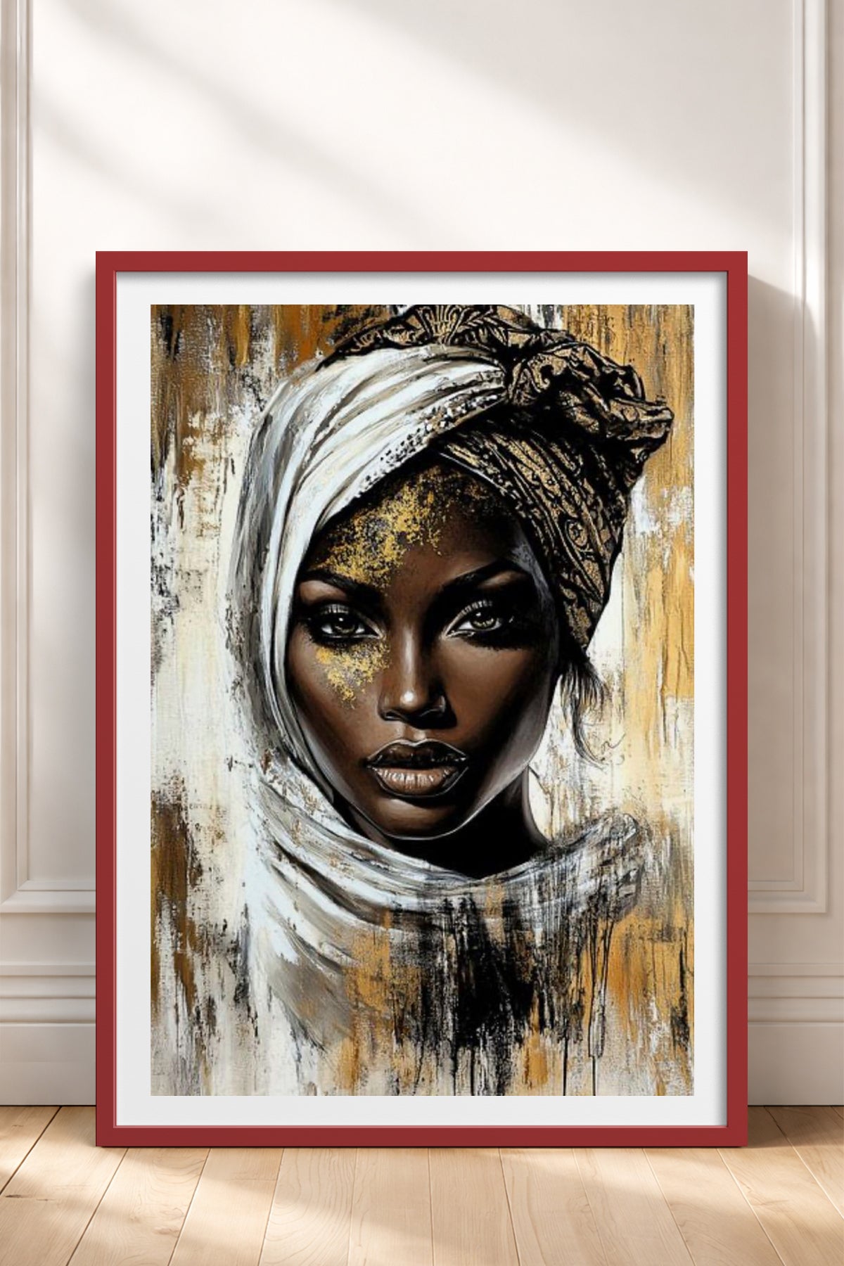 HOMEPACK Ahşap Çerçeveli Tablo Çerçeveli Poster Sanatsal Modern Duvar Dekoru TK-772