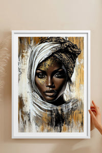 HOMEPACK Ahşap Çerçeveli Tablo Çerçeveli Poster Sanatsal Modern Duvar Dekoru TK-772