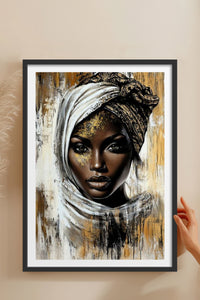 HOMEPACK Ahşap Çerçeveli Tablo Çerçeveli Poster Sanatsal Modern Duvar Dekoru TK-772
