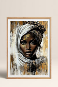 HOMEPACK Ahşap Çerçeveli Tablo Çerçeveli Poster Sanatsal Modern Duvar Dekoru TK-772