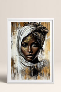 HOMEPACK Ahşap Çerçeveli Tablo Çerçeveli Poster Sanatsal Modern Duvar Dekoru TK-772