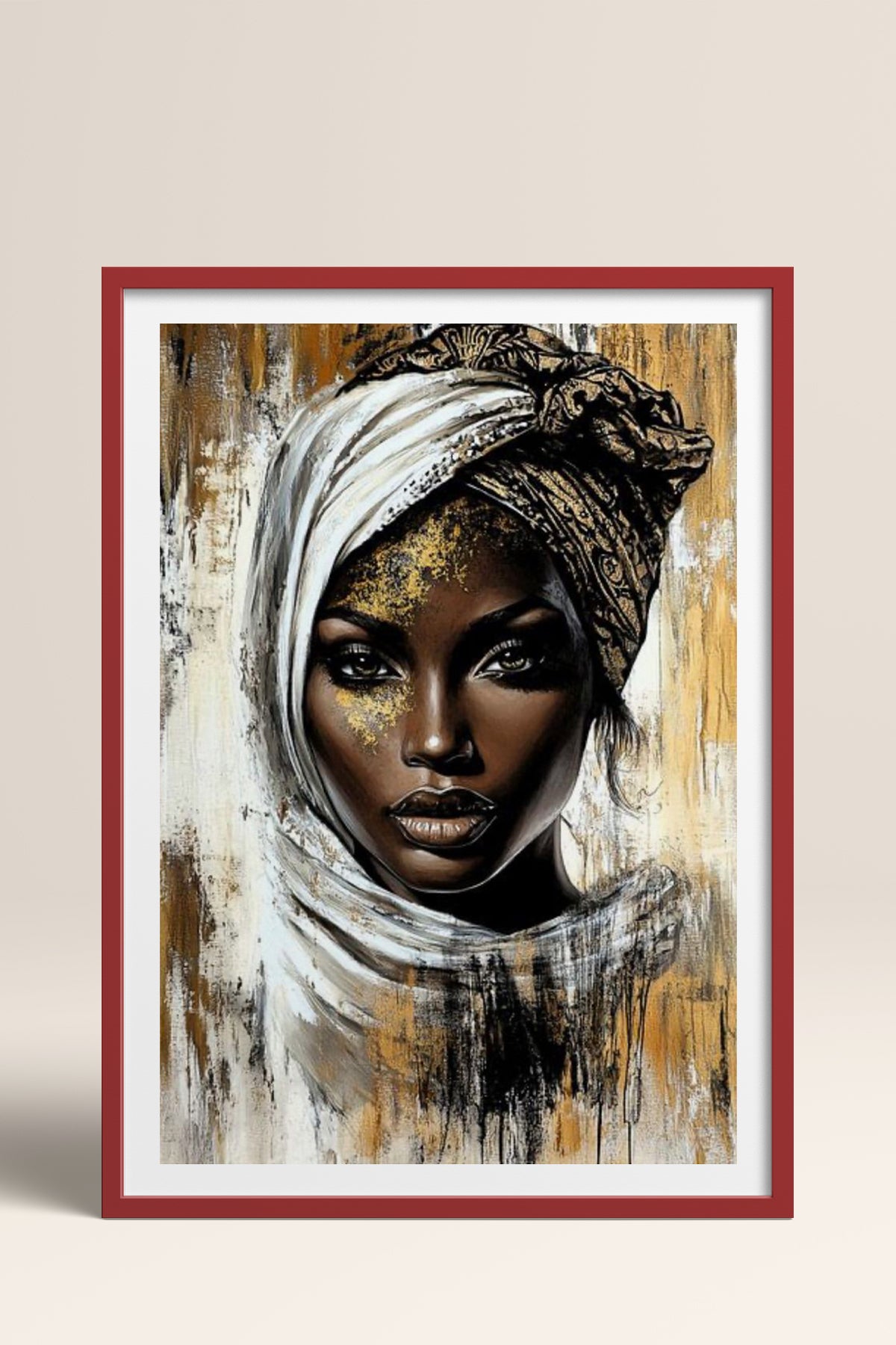 HOMEPACK Ahşap Çerçeveli Tablo Çerçeveli Poster Sanatsal Modern Duvar Dekoru TK-772